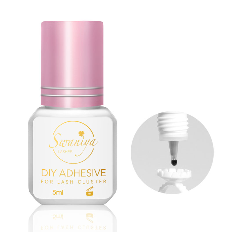 Apa Lem Kluster Lash DIY lan Napa Ngganti Ekstensi Bulu Mata Ing Ngarep?